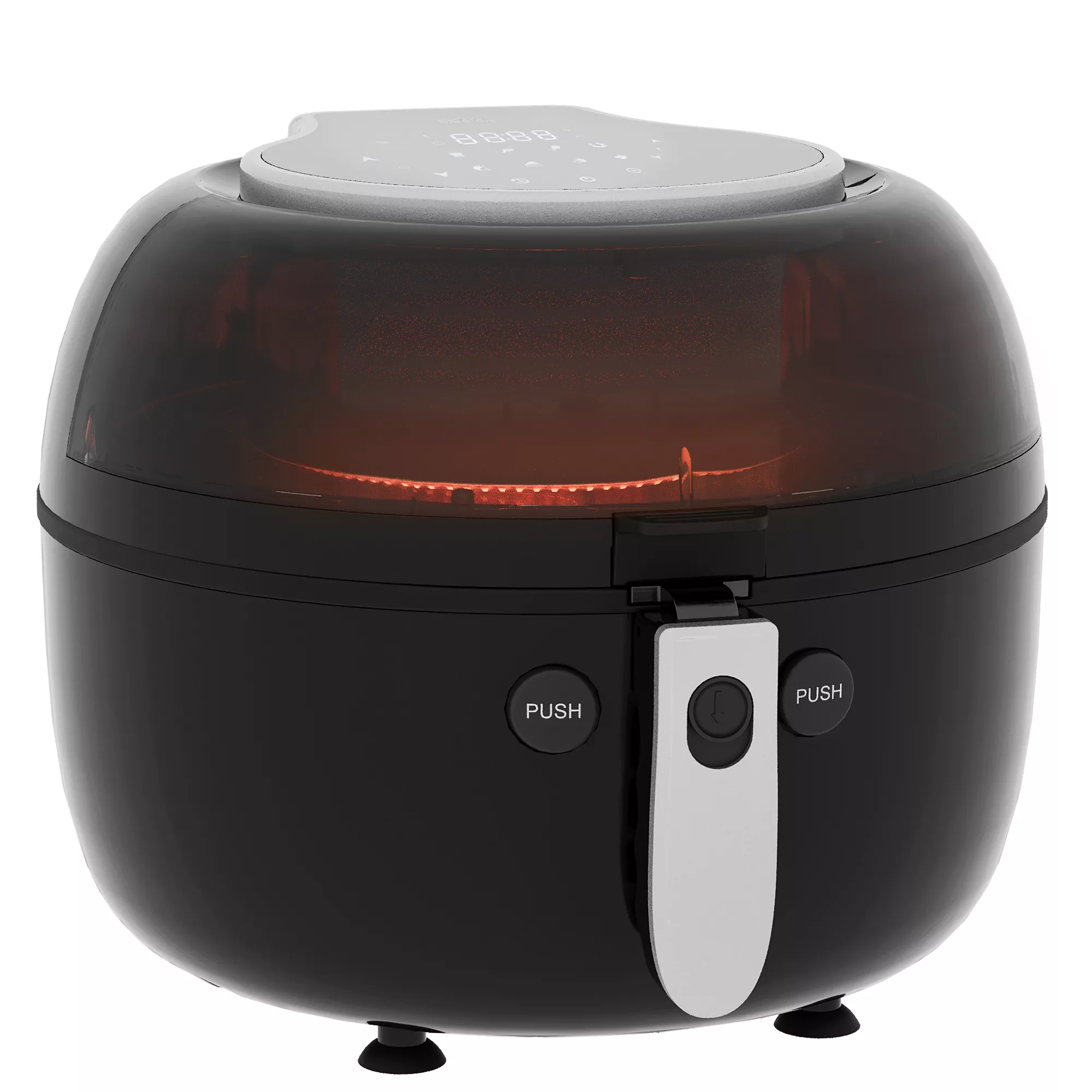 HOMCOM 7L Heißluftfritteuse ölfrei, 1500W, 80°C-200°C, 60-Minuten Timer, mi günstig online kaufen