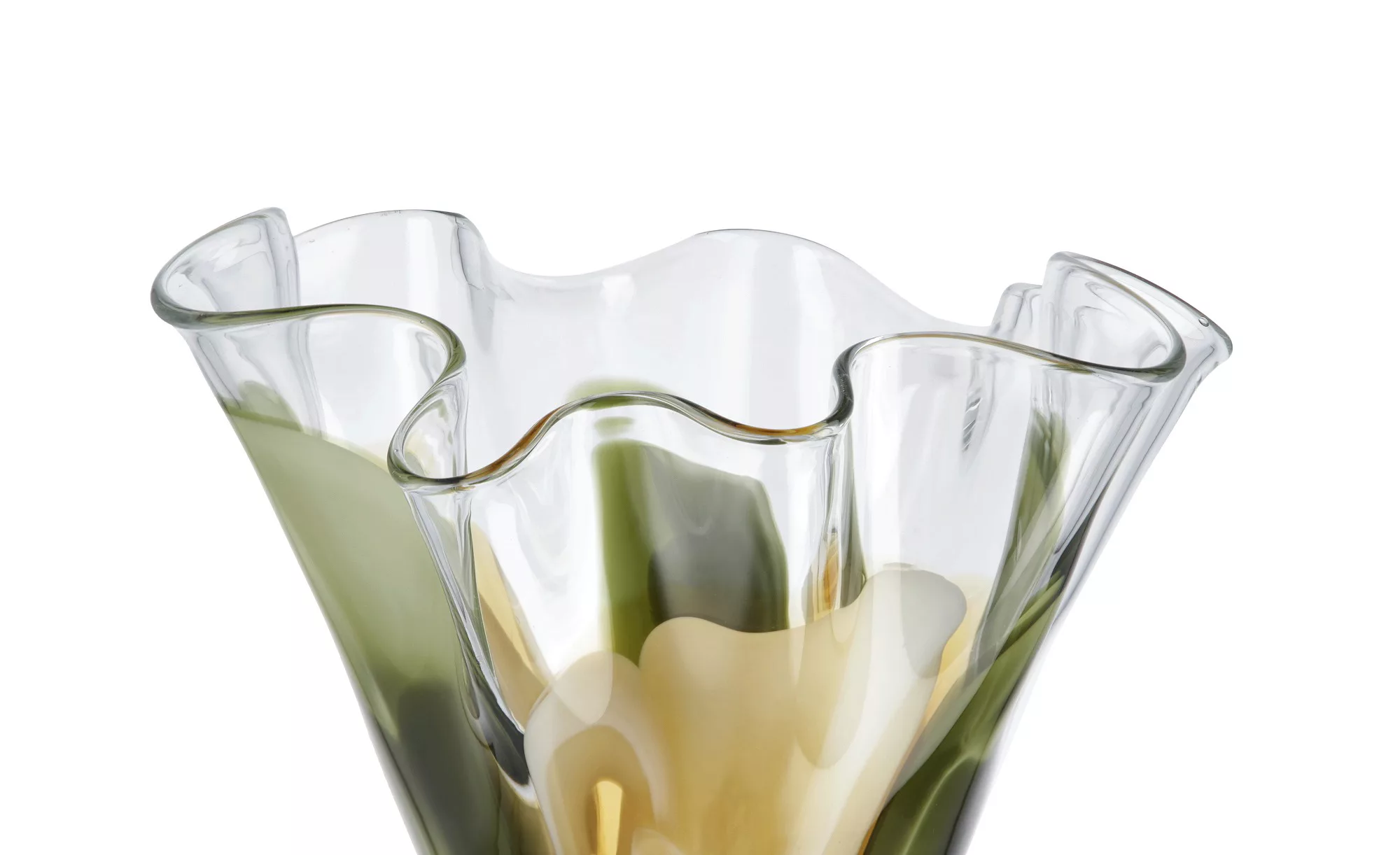 Peill+Putzler Vase ¦ grün ¦ Glas ¦ Maße (cm): H: 29  Ø: 20 Accessoires > Va günstig online kaufen