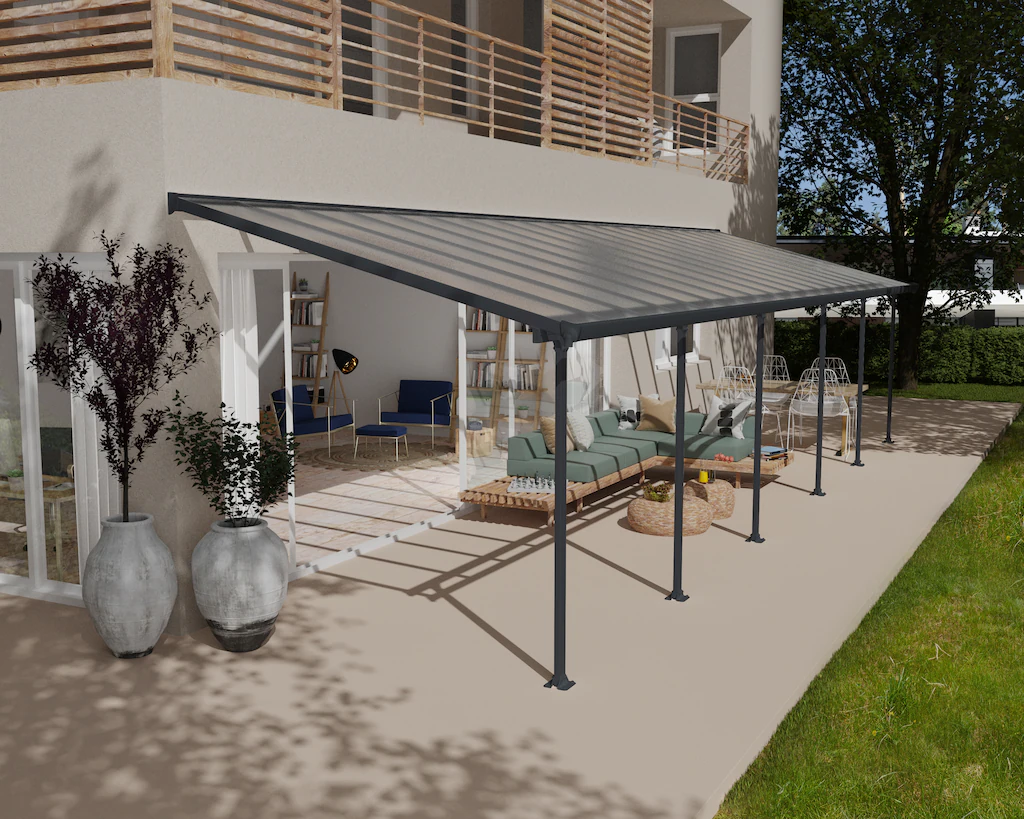 Palram - Canopia Terrassendach "Feria Alu Terrassenüberdachung", einfache D günstig online kaufen