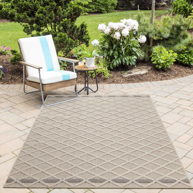 Ayyildiz Teppiche Outdoorteppich »PATARA 4953«, rechteckig, 8 mm Höhe, Läuf günstig online kaufen