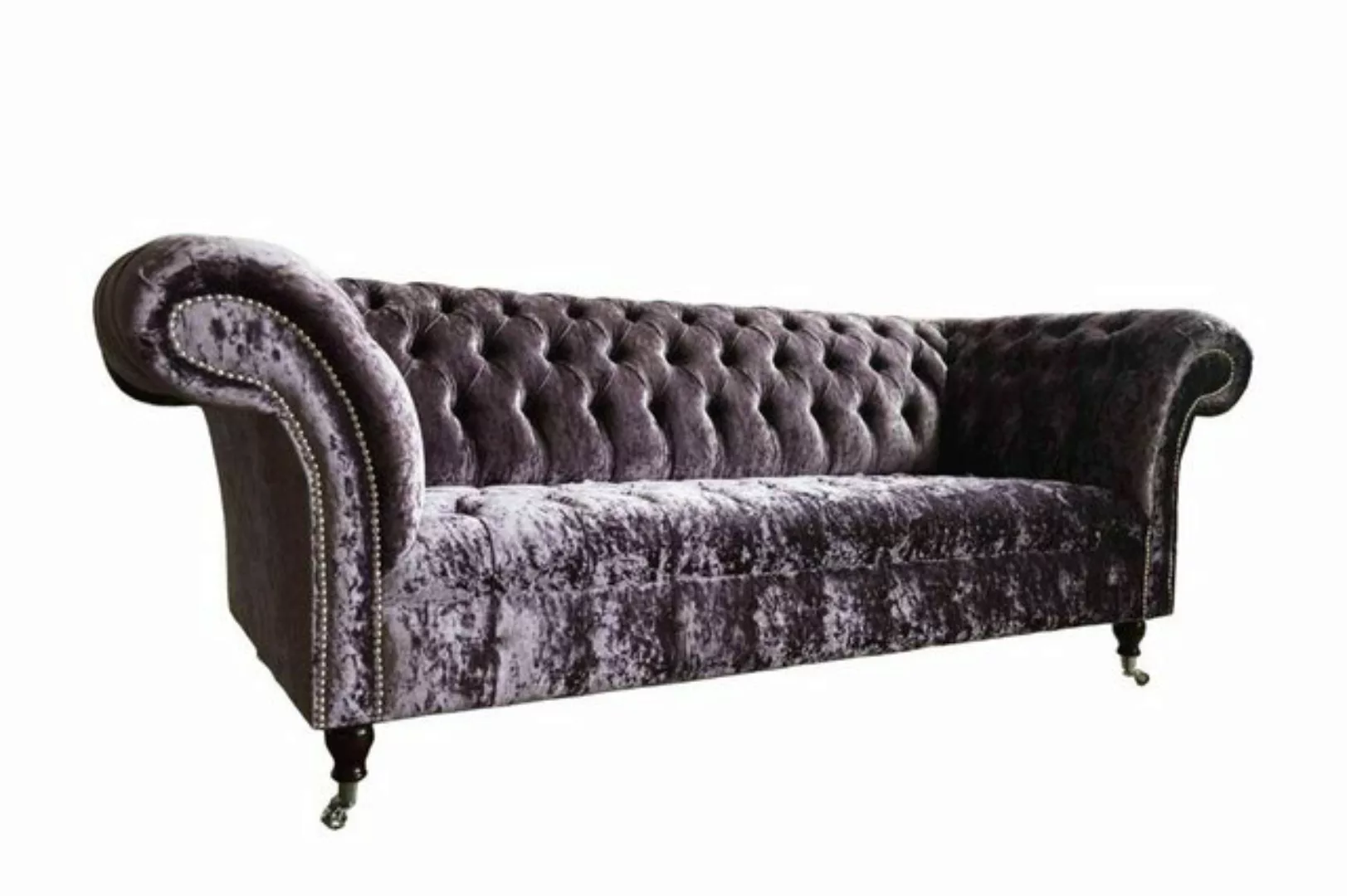 JVmoebel Chesterfield-Sofa Chesterfield Design Luxus Polster Sofa Couch Sit günstig online kaufen