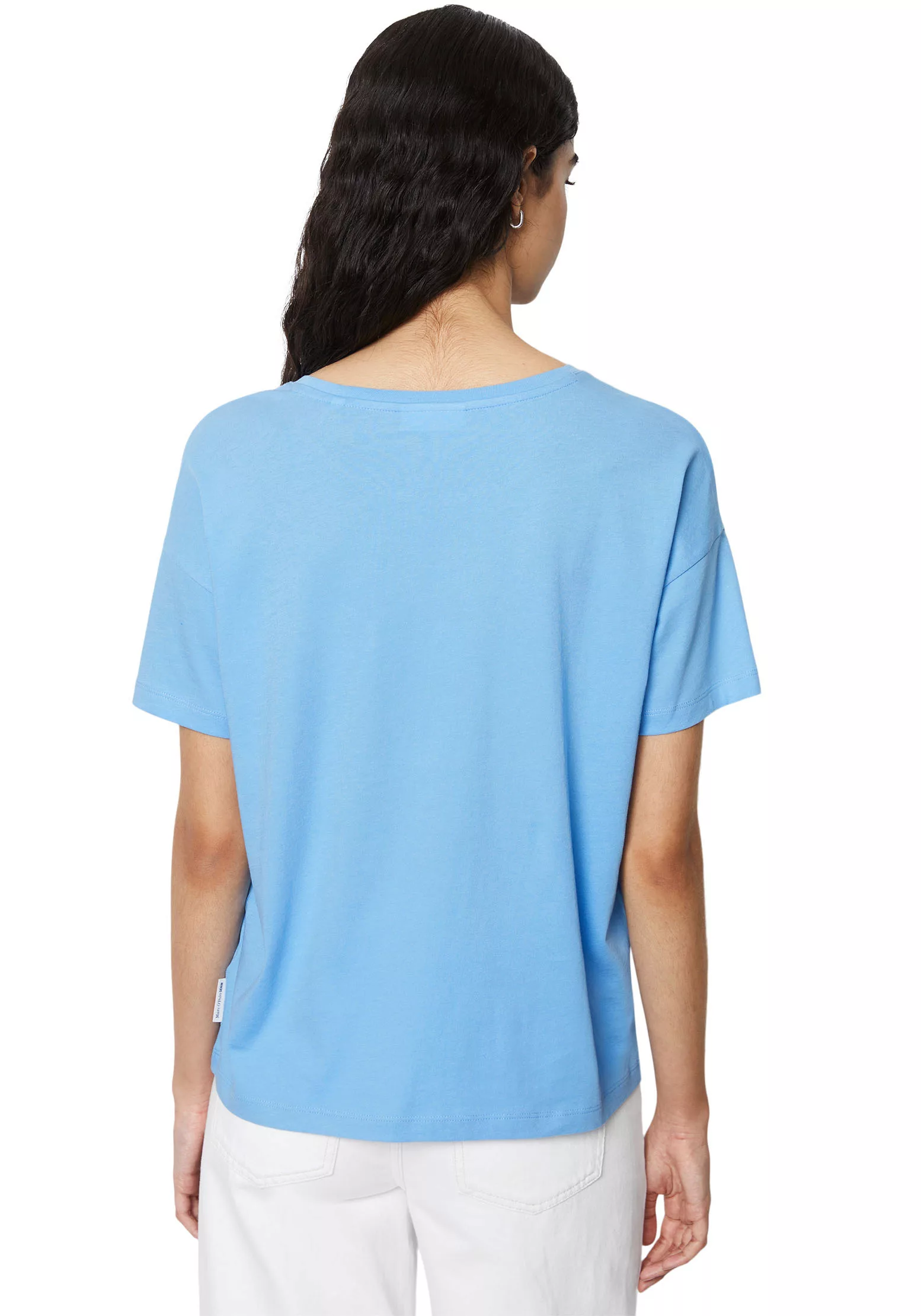 Marc O'Polo DENIM T-Shirt schlichtes Design, Brusttasche günstig online kaufen