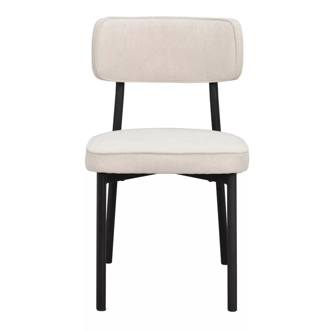 Esstisch Stühle in modernem Design Gestell aus Metall (2er Set) günstig online kaufen