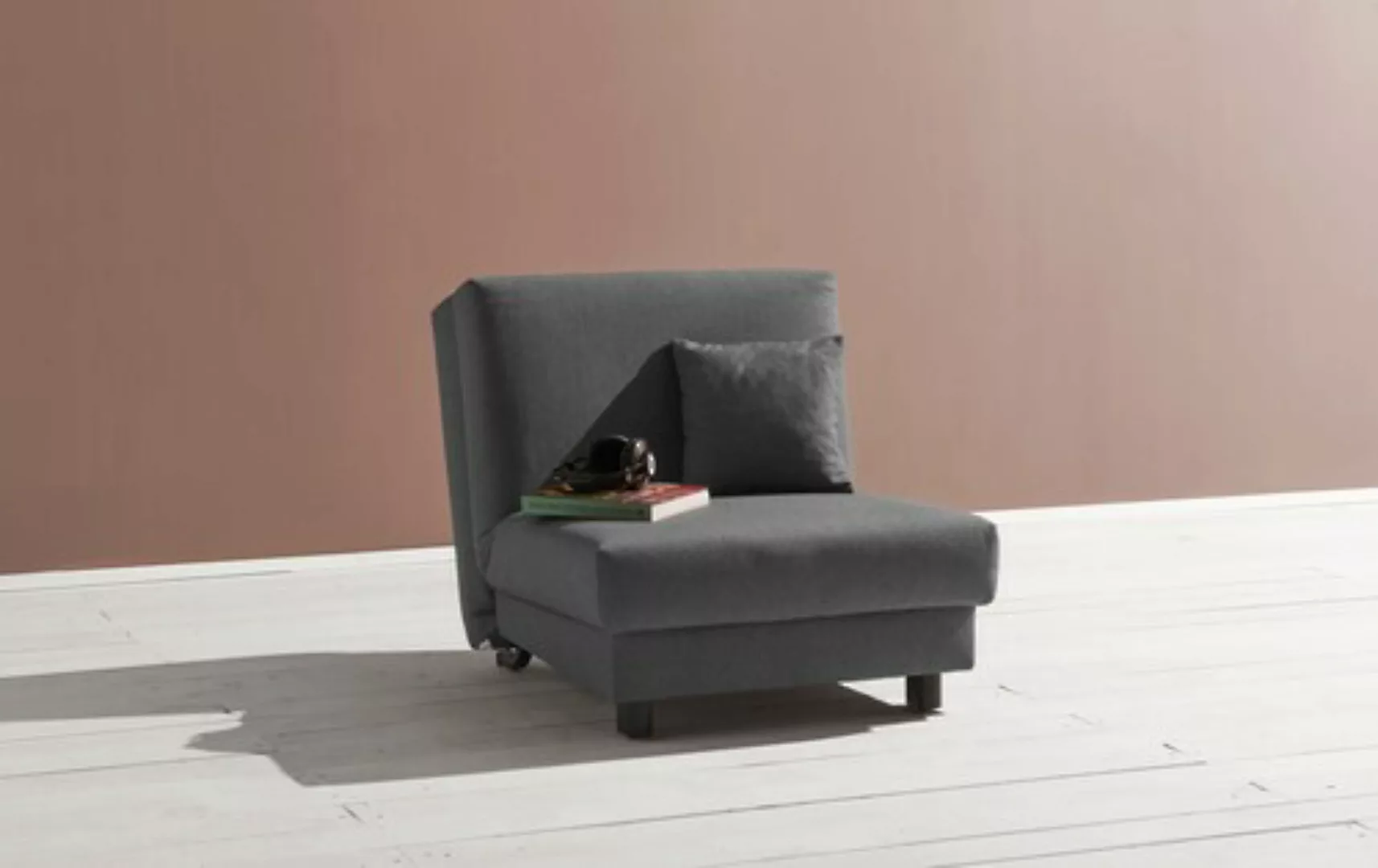 ell + ell Schlafsofa »Enny«, Liegefläche Breite 80 cm, Liegehöhe 40 cm, Füß günstig online kaufen