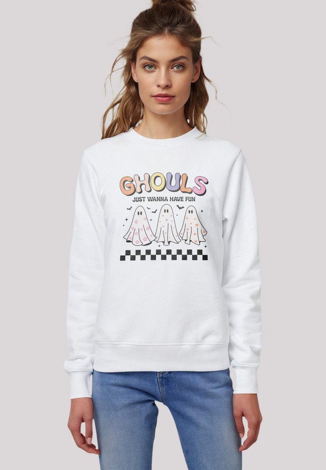 F4NT4STIC Sweatshirt Retro Halloween Ghouls just wanna have fun Premium Qua günstig online kaufen