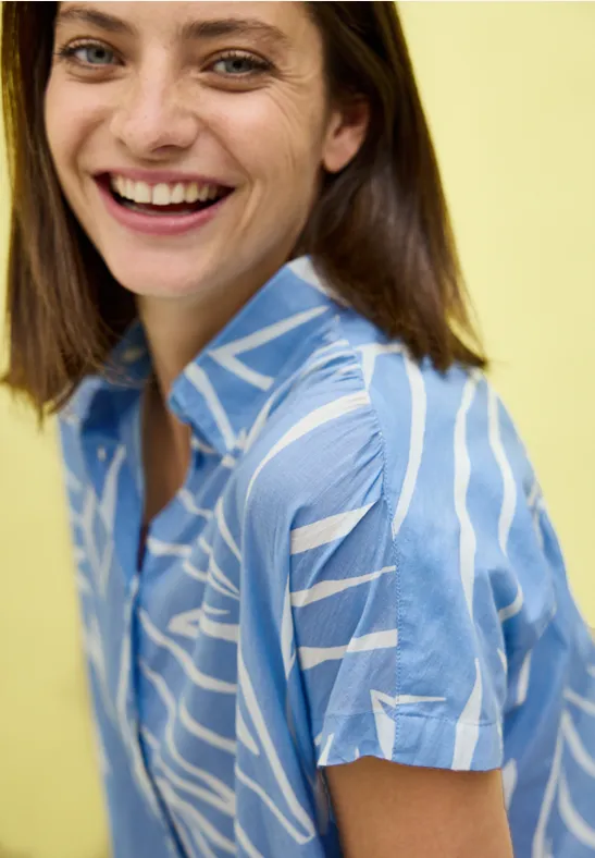 Leichte Baumwollhemdbluse günstig online kaufen