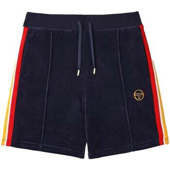 Sergio Tacchini  Shorts Slice Velour Shorts Maritime Blue/Gold günstig online kaufen