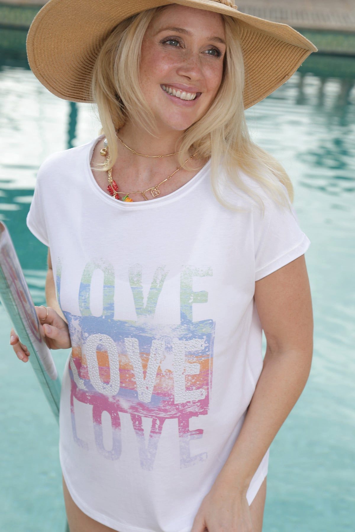 six-o-seven T-Shirt T-Shirt mit LOVE Print günstig online kaufen