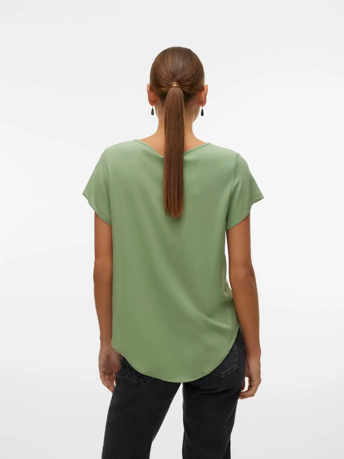 Vero Moda T-Shirt BELLA (1-tlg) Plain/ohne Details, Weiteres Detail günstig online kaufen