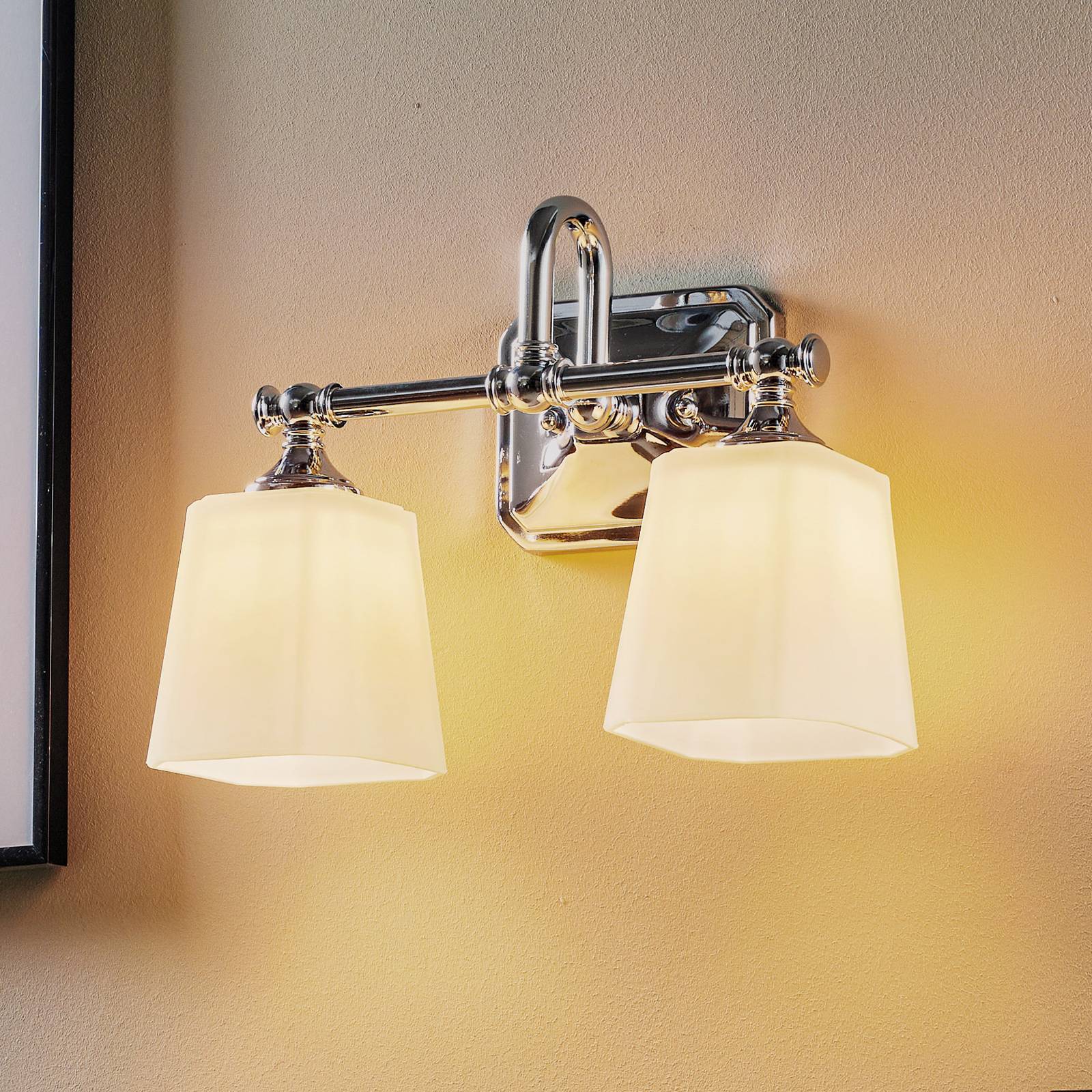 Concord - zweiflammige Bad- und Spiegellampe günstig online kaufen