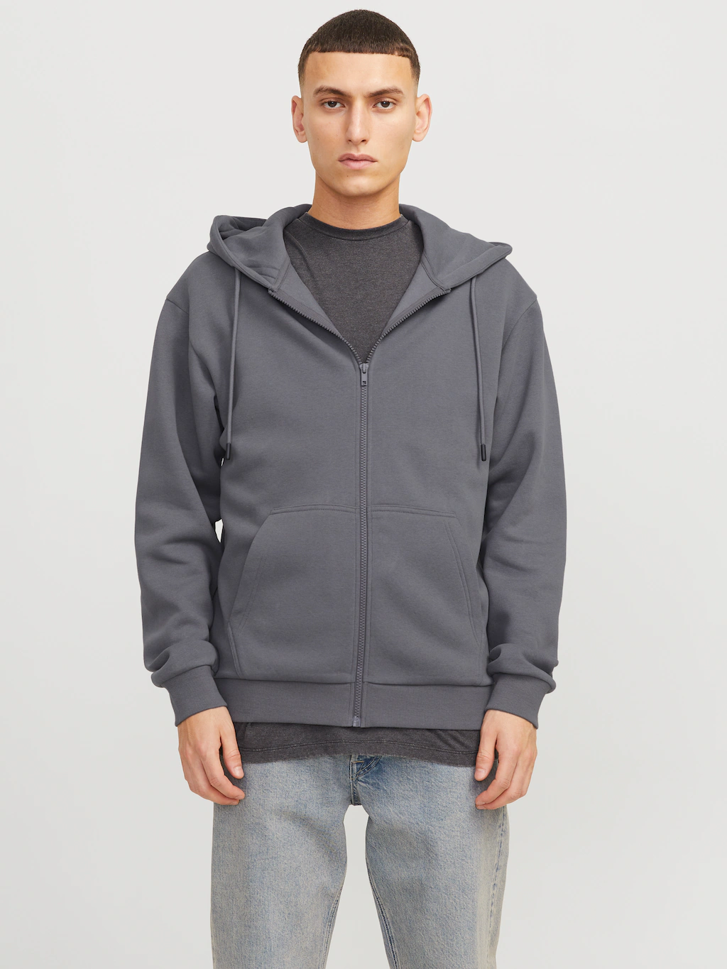 Jack & Jones Kapuzensweatjacke "JJEBRADLEY mit Kapuze, ideal für kalte Jahr günstig online kaufen