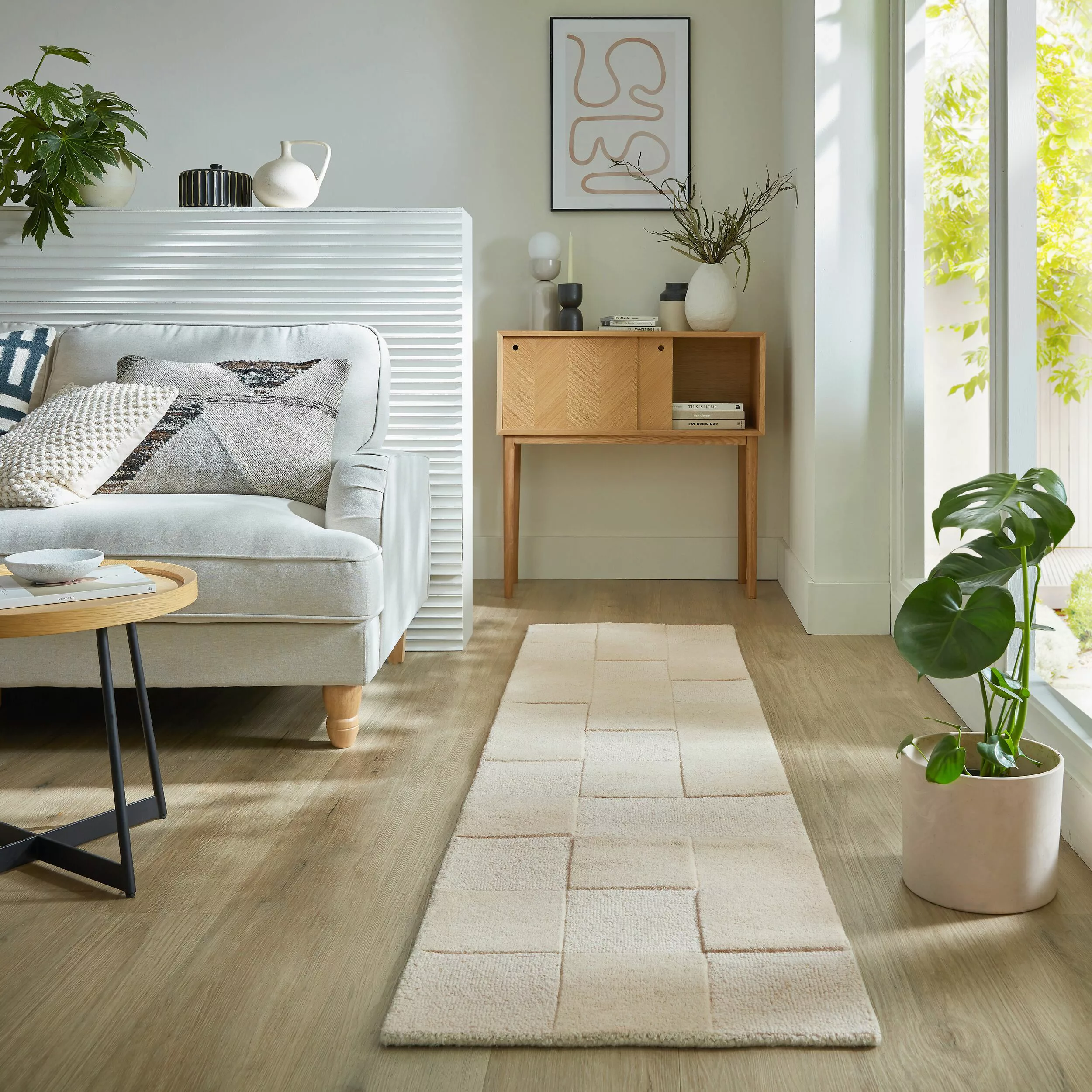 FLAIR RUGS Wollteppich »Blossom«, rechteckig, Traditioneller Wollteppich Bl günstig online kaufen