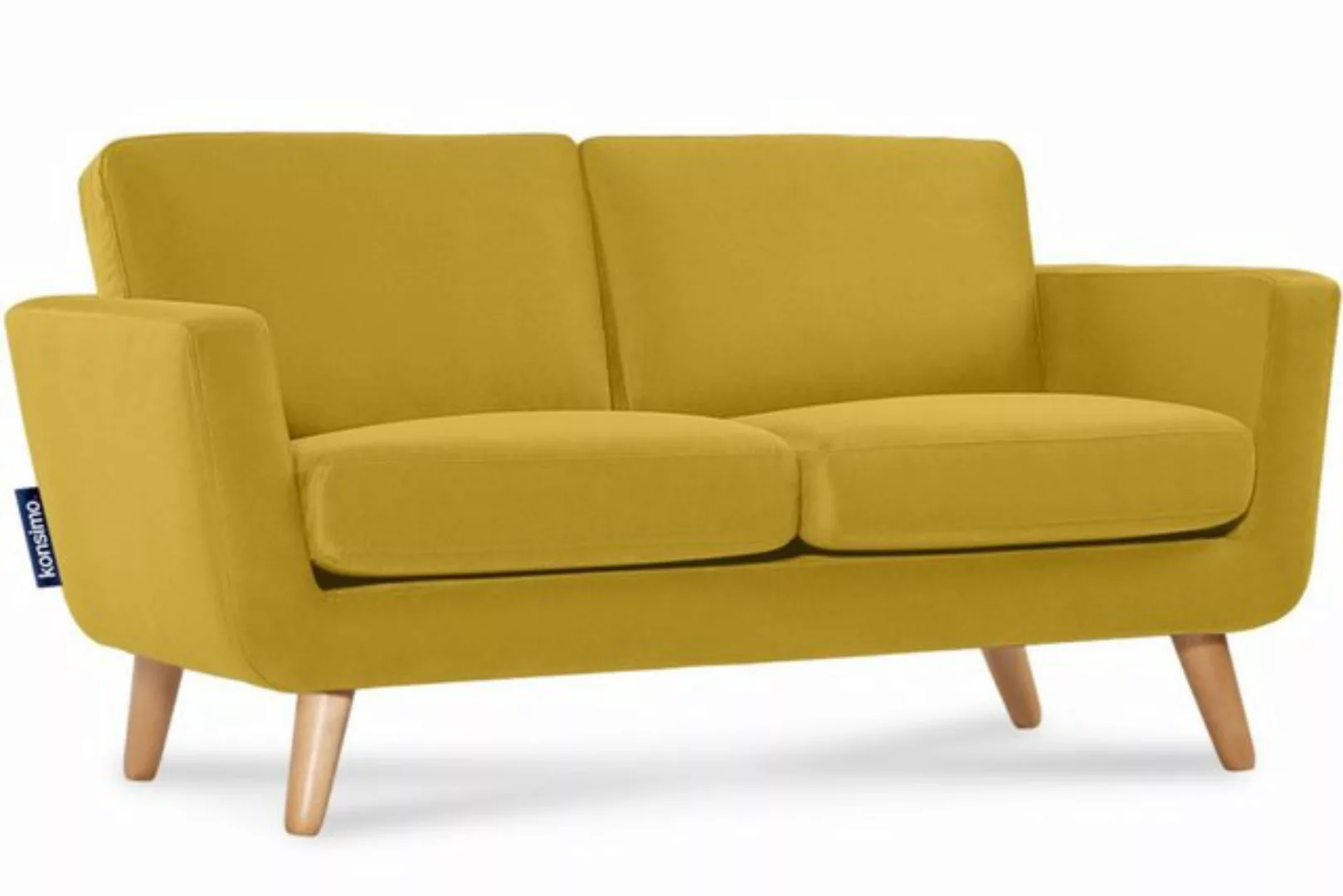 KONSIMO® 2-Sitzer TAGIO Sofa, hergestellt in der EU, Scandi-Stil, mit Armle günstig online kaufen