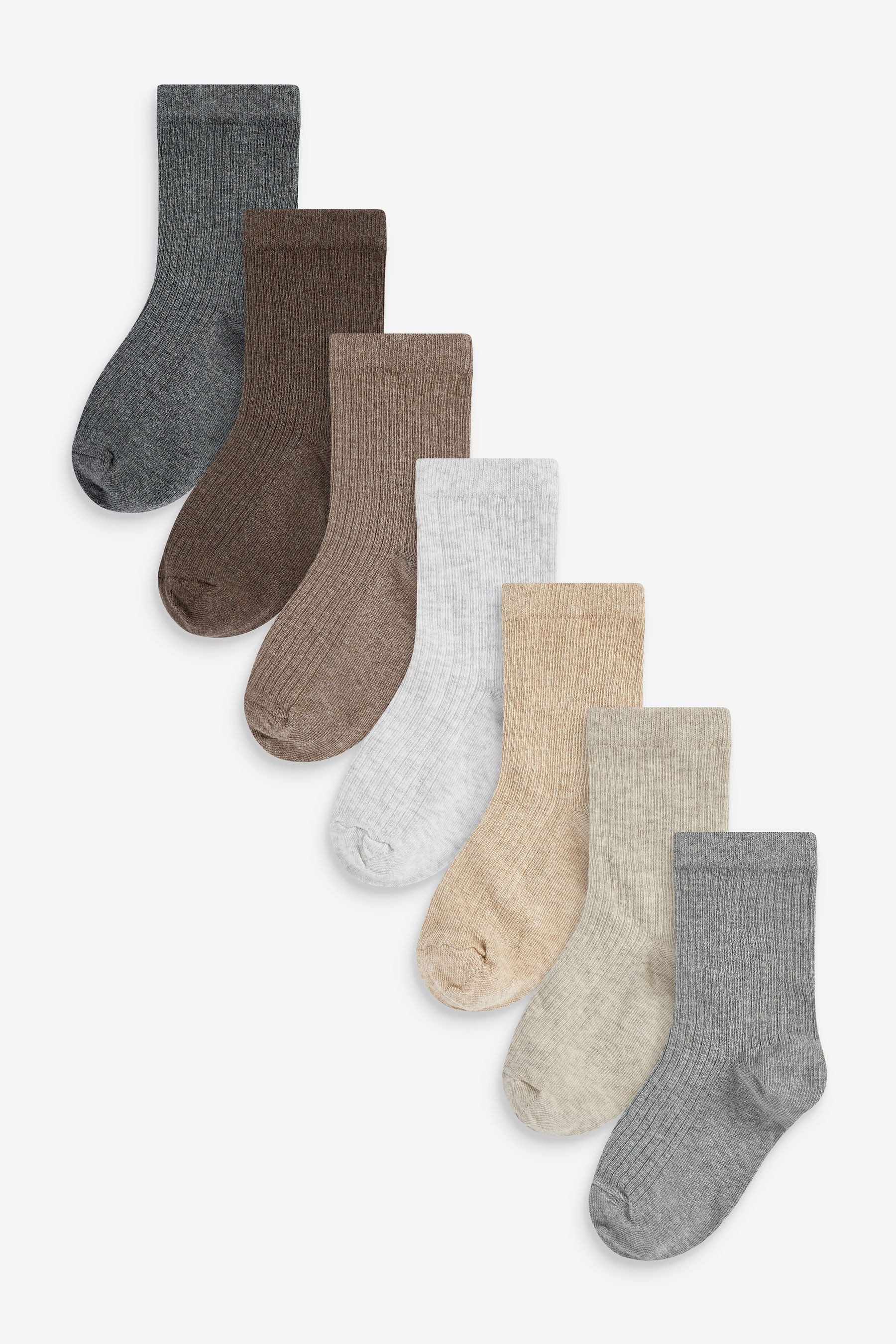 Next Kurzsocken Feinripp-Socken mit hohem Baumwollanteil, günstig online kaufen