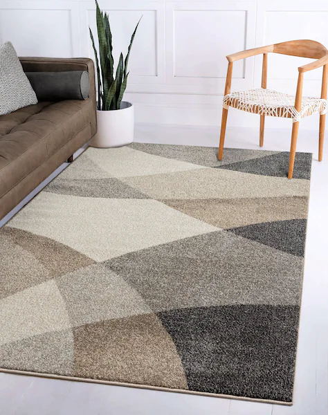 the carpet Teppich »Thales«, rechteckig, moderner dichter Wohnzimmer Teppic günstig online kaufen