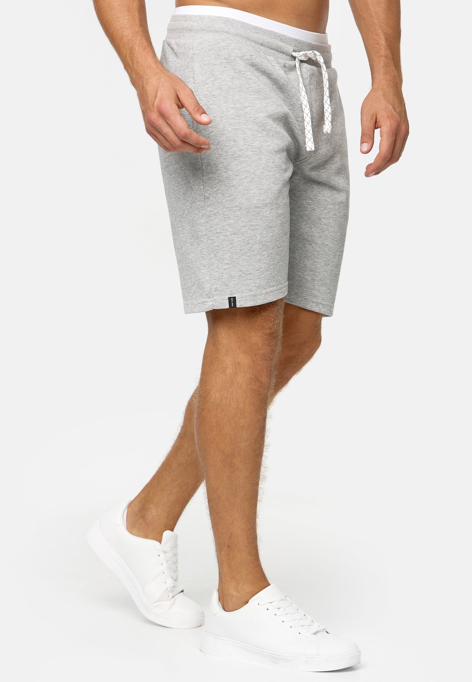 Indicode Sweatshorts Aldrich elastischer Bund mit günstig online kaufen