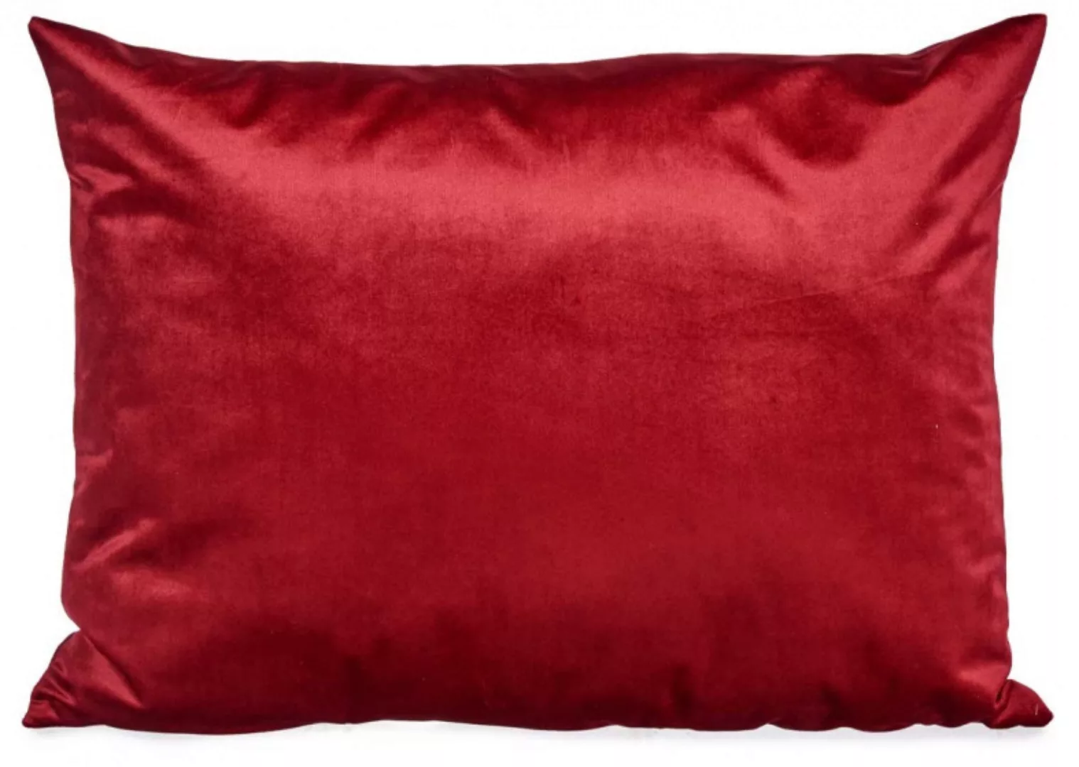 Dekokissen 60 X 45 Cm Polyester Rot günstig online kaufen