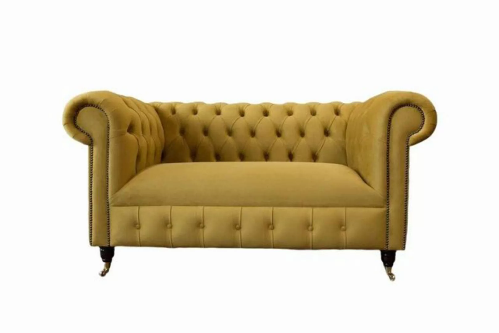 JVmoebel Sofa Sofa 2 Sitzer Design Sofas Polster Couchen Chesterfield Sitz, günstig online kaufen