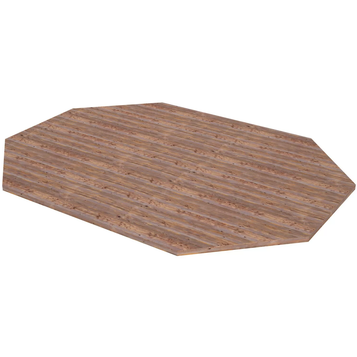 Palmako Fußboden für Holz-Gartenhaus/Gerätehaus Betty KDI Braun 610 cm x 46 günstig online kaufen