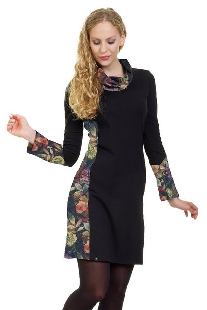 3Elfen Jerseykleid Langarm Kleid Herbstkönigin Blattzauber von 3Elfen günstig online kaufen