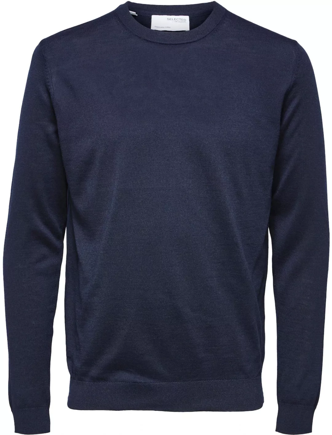 SELECTED HOMME Rundhalspullover OWN MERINO COOLMAX KNIT günstig online kaufen