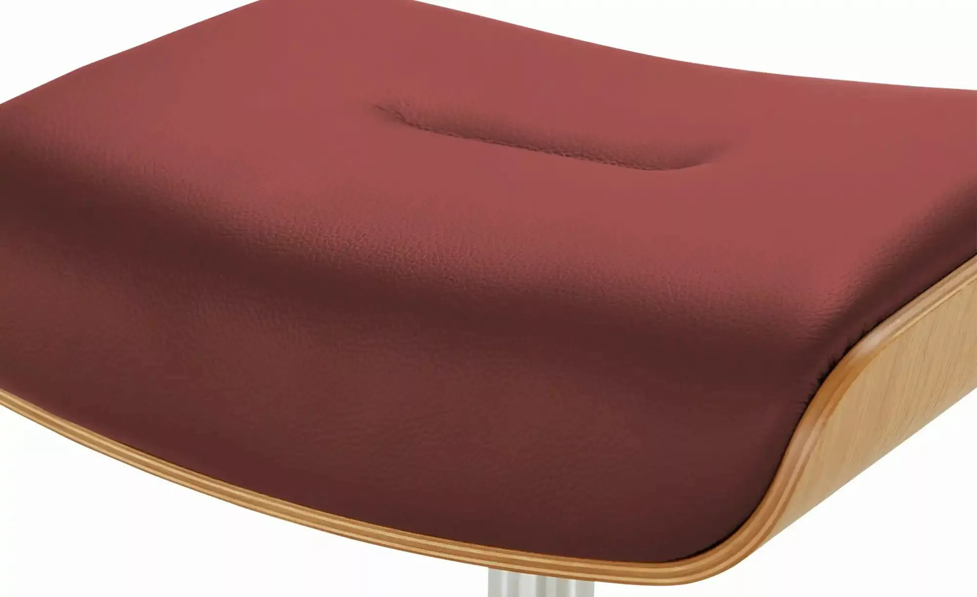 Hocker  Air ¦ rot ¦ Maße (cm): B: 51 H: 39 T: 38.0 Polstermöbel > Hocker - günstig online kaufen