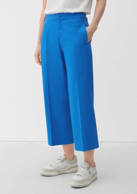 s.Oliver 3/4-Hose Regular: Culotte mit High Rise-Bund günstig online kaufen