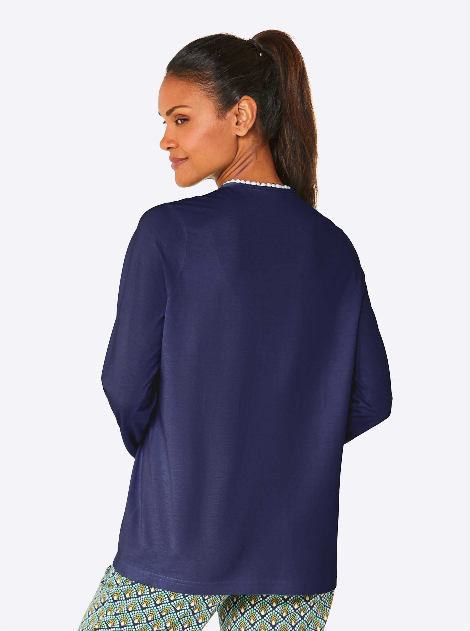 wäschepur Pyjamaoberteil "Schlafanzug-Shirt", (1 tlg.) günstig online kaufen
