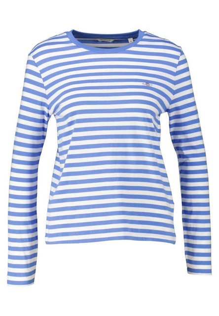 Gant T-Shirt Damen Langarmshirt aus Bio-Baumwolle (1-tlg) günstig online kaufen