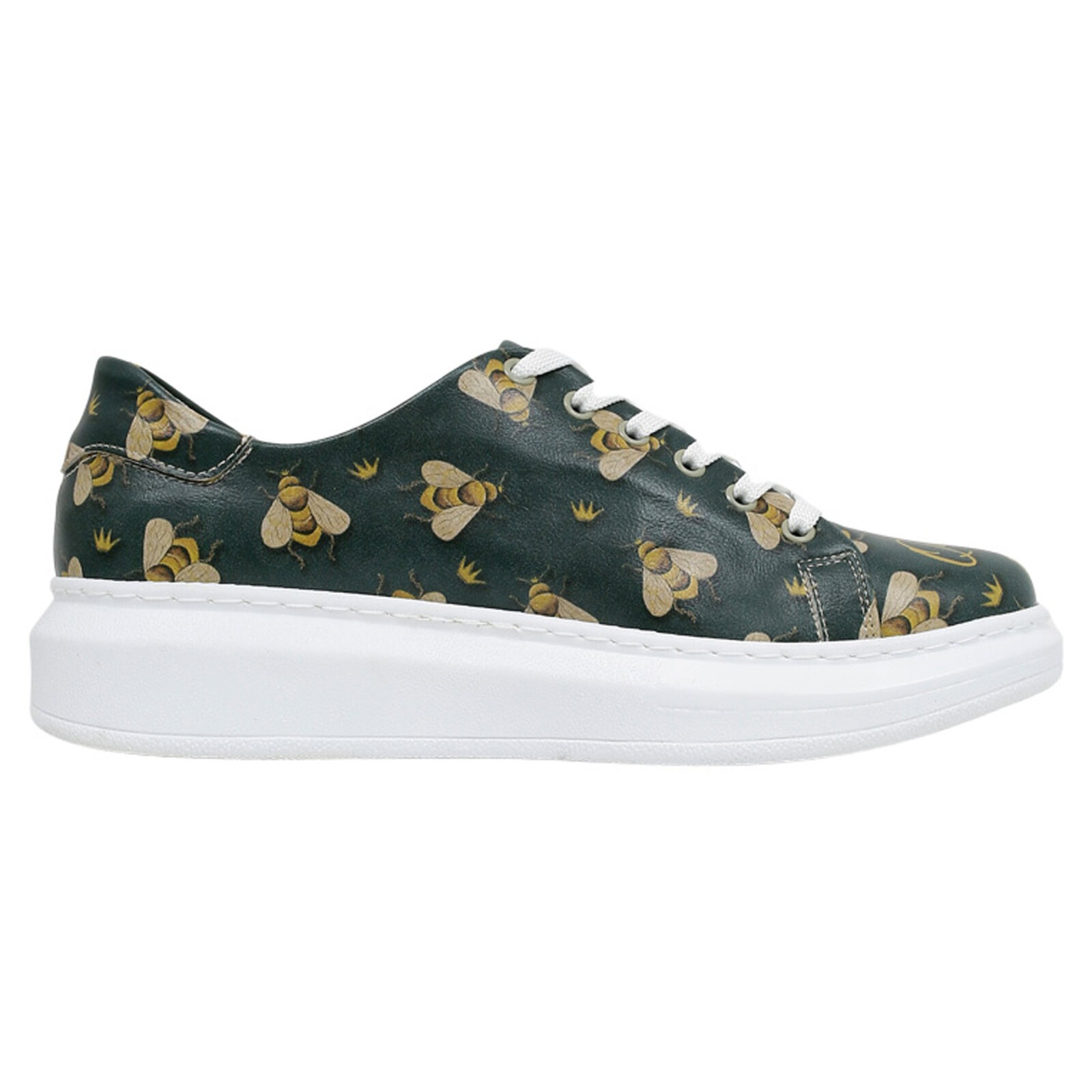 DOGO Plateausneaker "Myra Low-Top Sneaker Queen Bee Damen Sneaker", Handgef günstig online kaufen