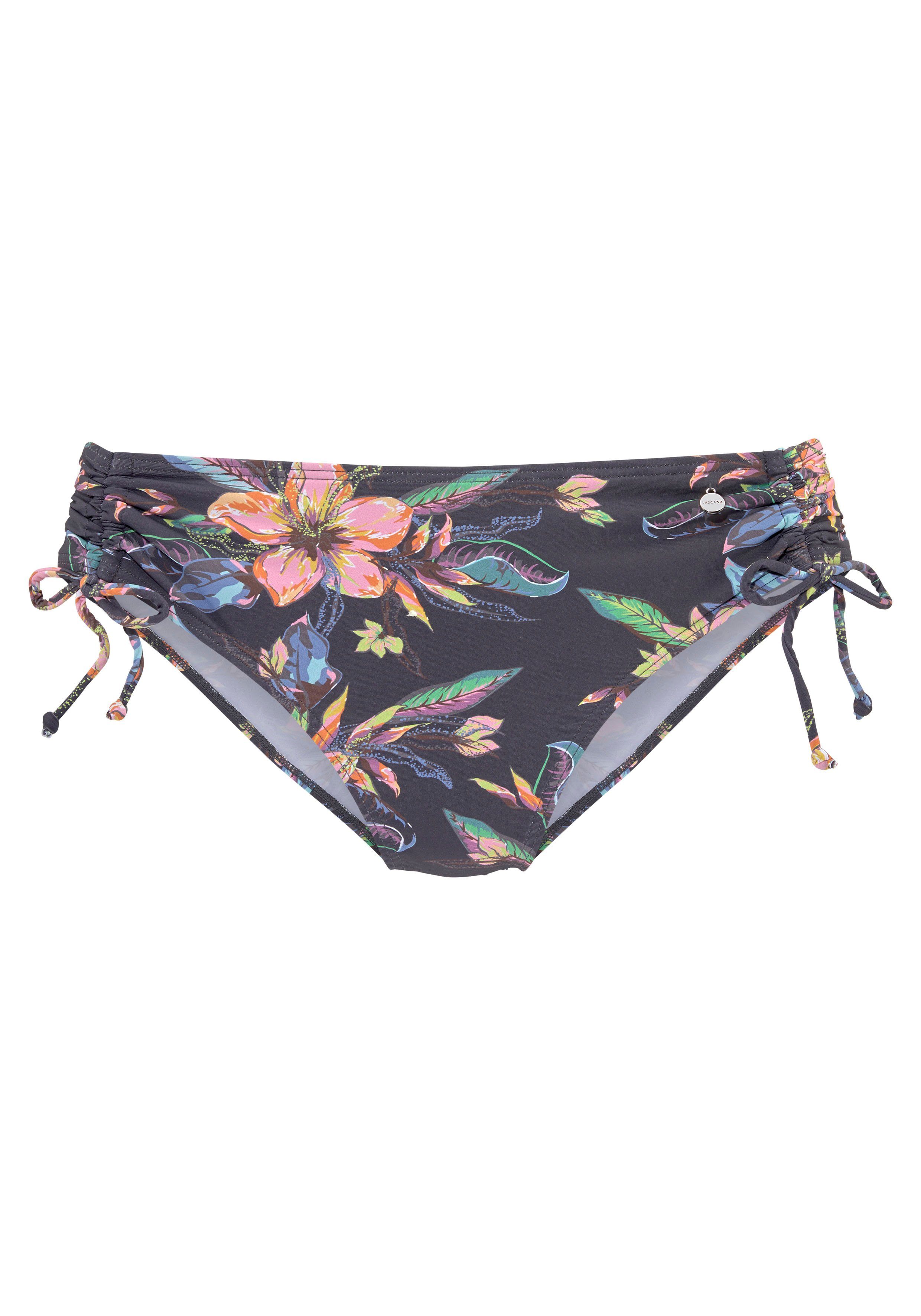 LASCANA Bikini-Hose Malia mit seitlicher Raffung günstig online kaufen