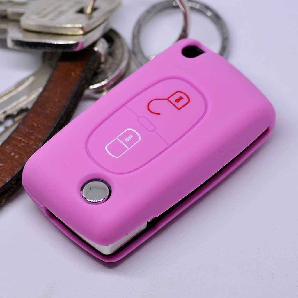 mt-key Schlüsseltasche Autoschlüssel Softcase Silikon Schutzhülle günstig online kaufen