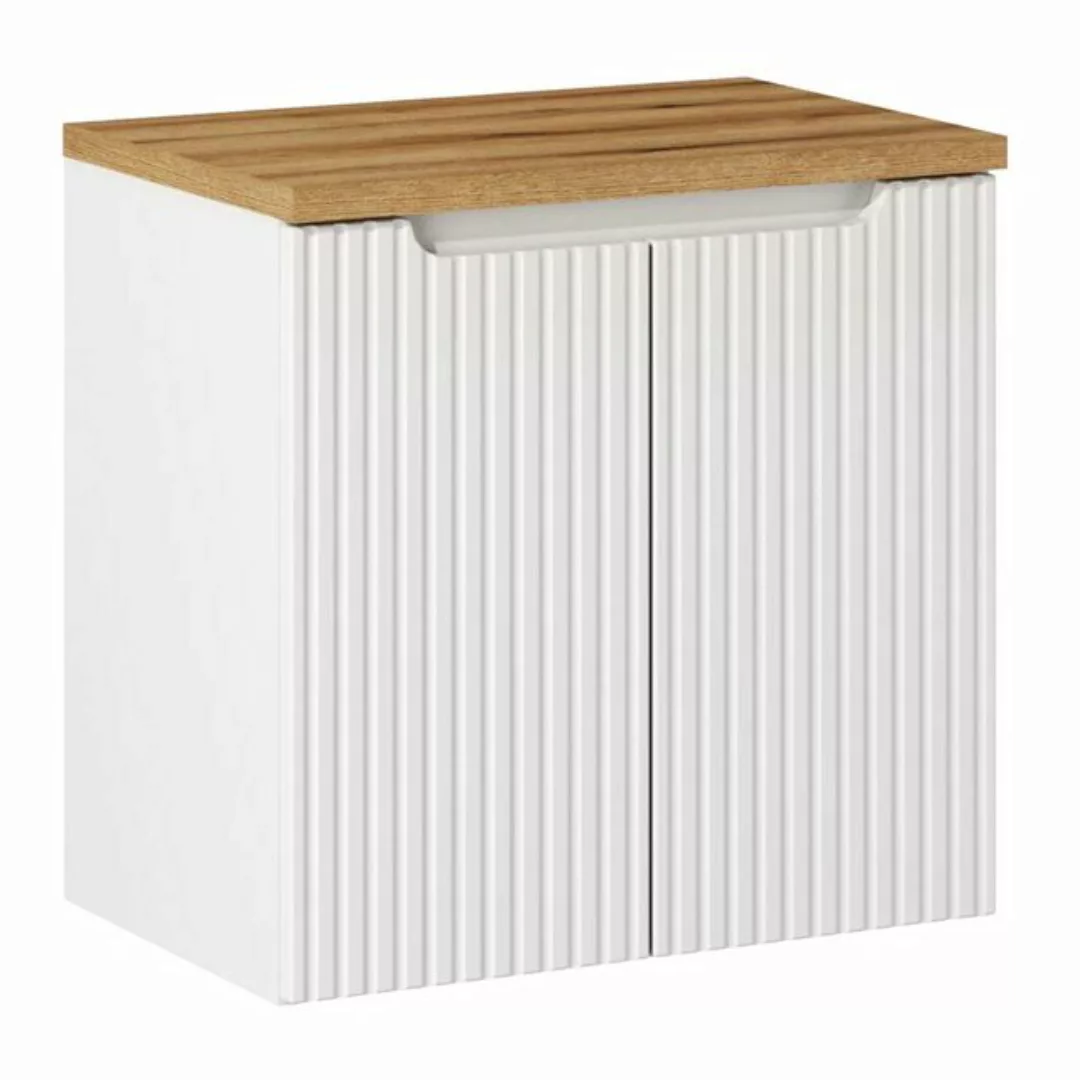 Lomadox Waschbeckenschrank NEWPORT-56-WHITE Waschtischunterschrank, 60cm br günstig online kaufen