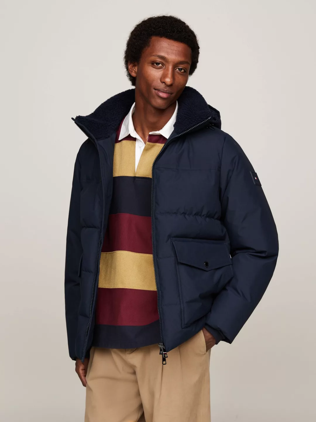 Tommy Hilfiger Parka "ROCKIE UTILITY HOODED JACKET", mit Kapuze, Abnehmbare günstig online kaufen