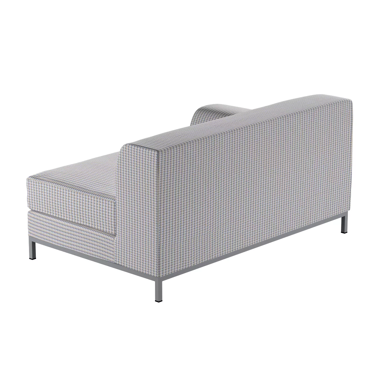 Bezug für Kramfors 2-Sitzer Sofa, Lehne links, beige-blau, Bezug für Kramfo günstig online kaufen