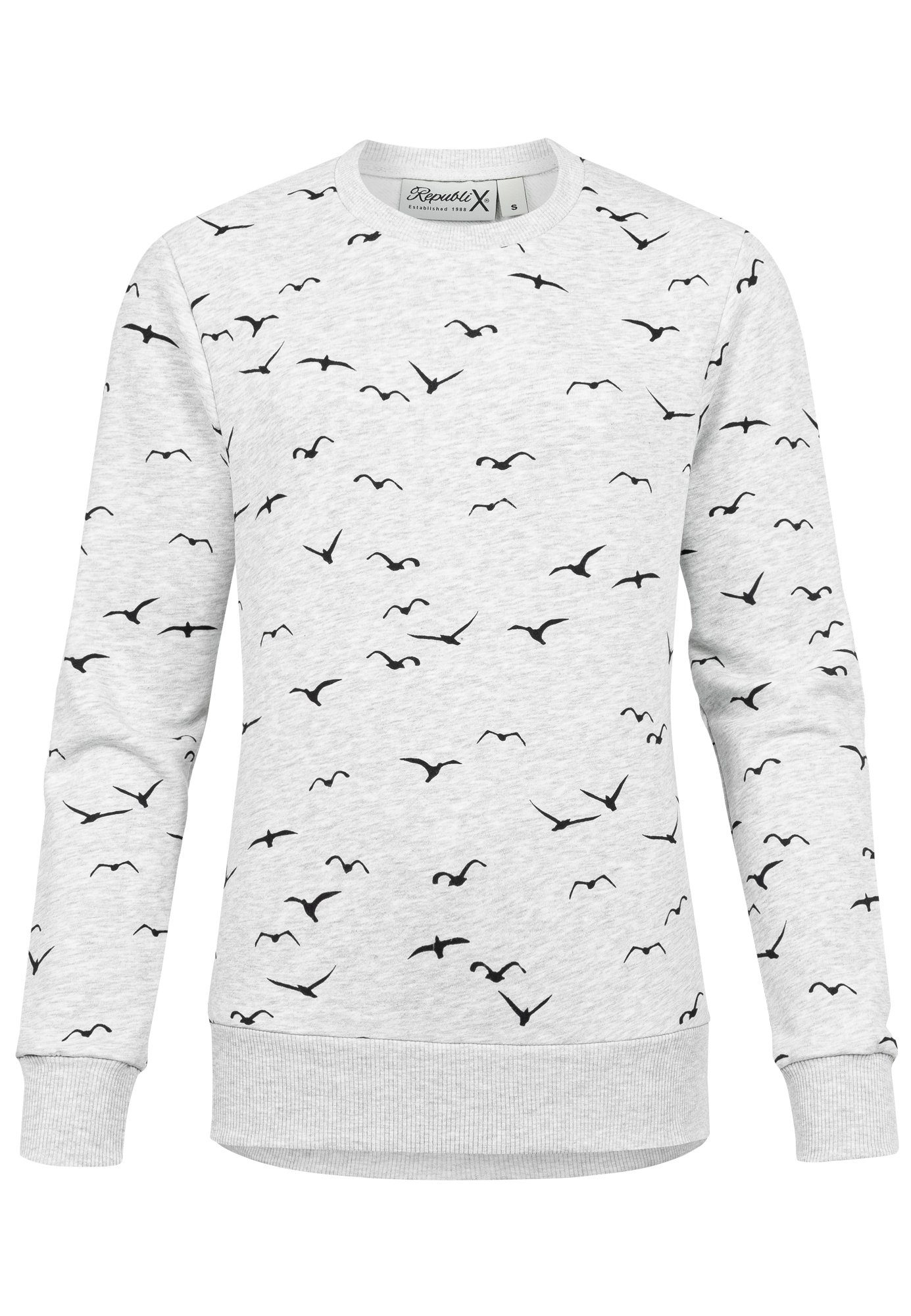 REPUBLIX Sweatshirt ANA Damen Print Kapuzenpullover günstig online kaufen