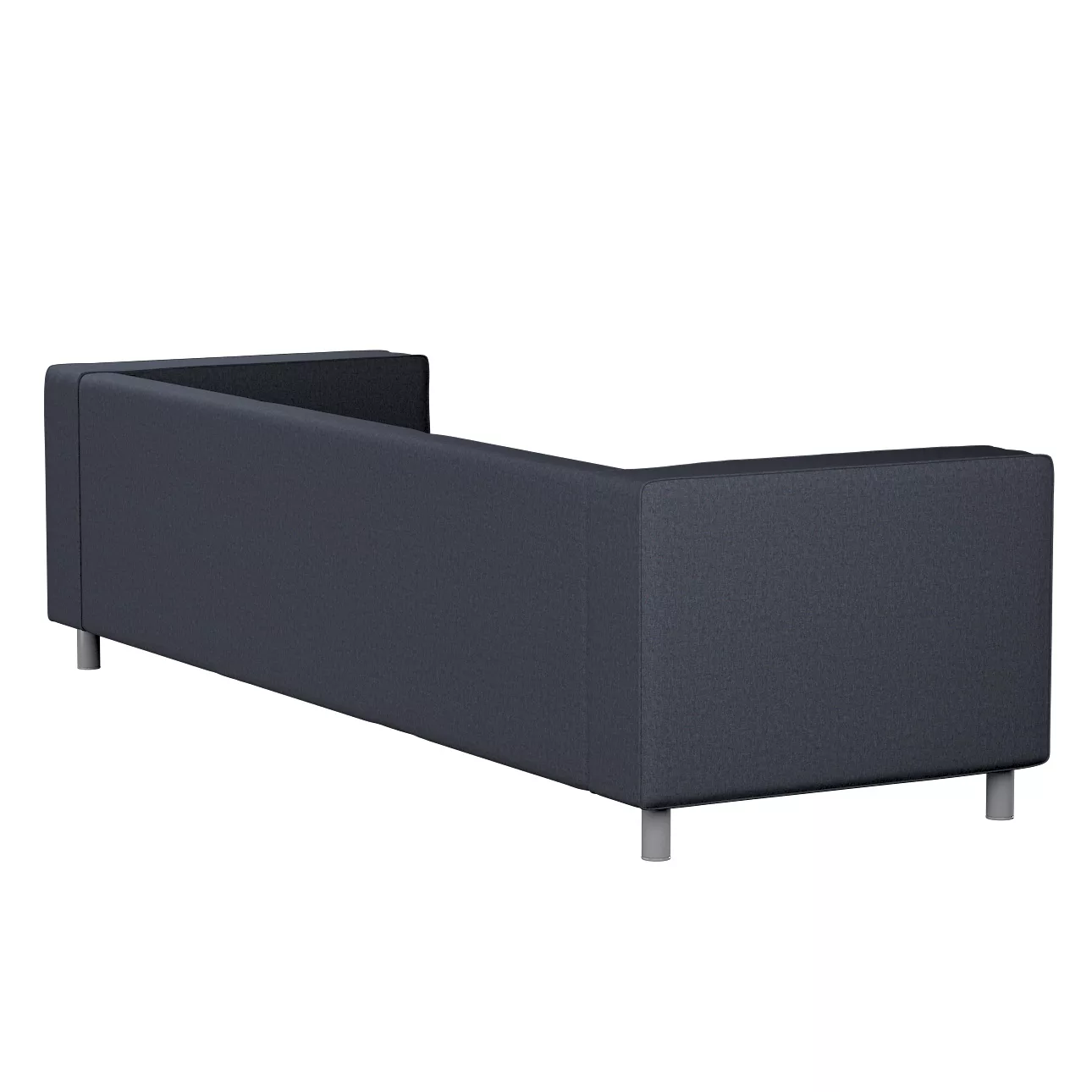 Bezug für Klippan 4-Sitzer Sofa, dunkelblau, Bezug für Klippan 4-Sitzer, Ma günstig online kaufen