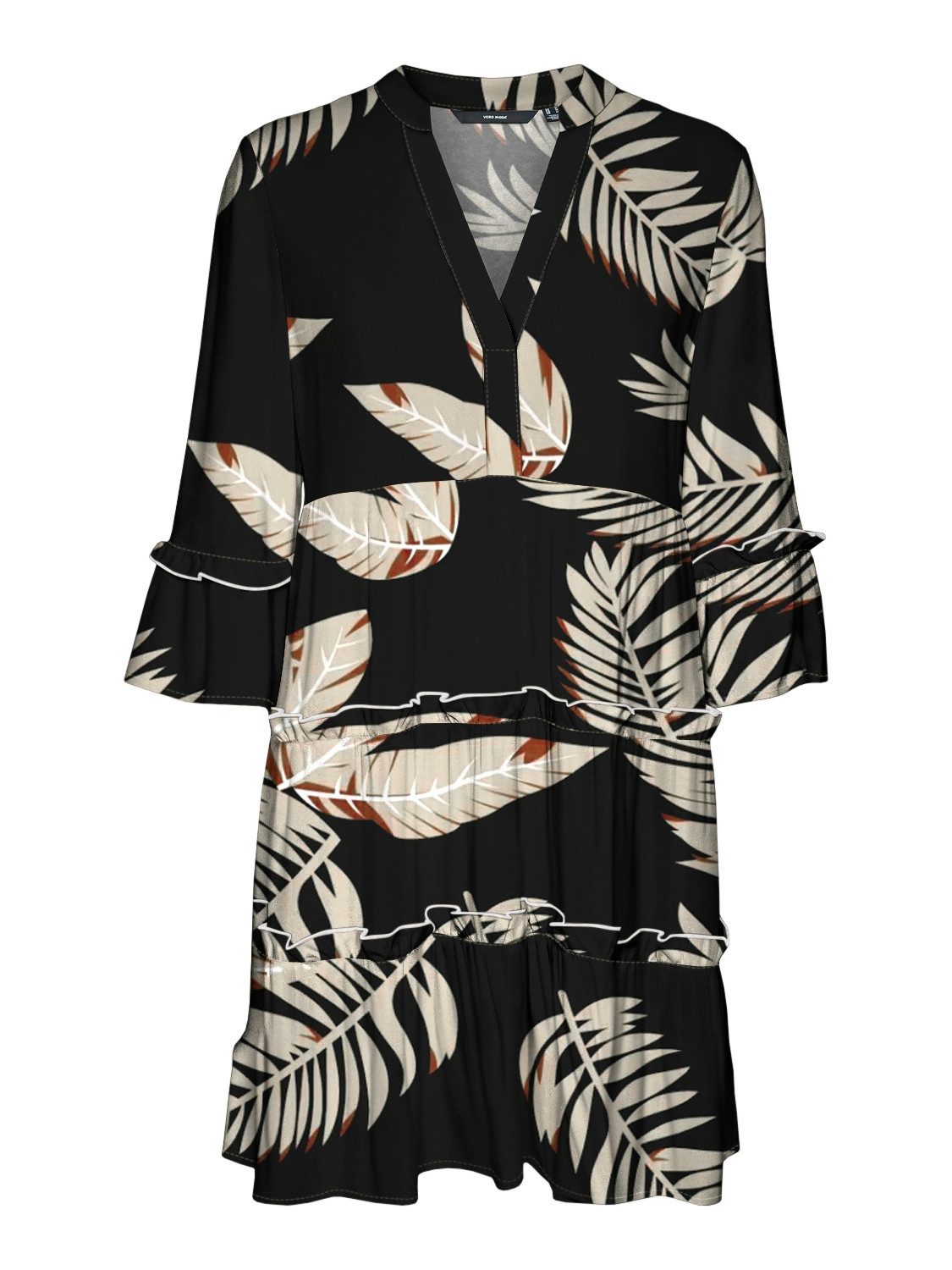 Vero Moda Tunikakleid "VMEASY JOY 3/4 SHORT DRESS WVN GA", Sommerkleid, mit günstig online kaufen