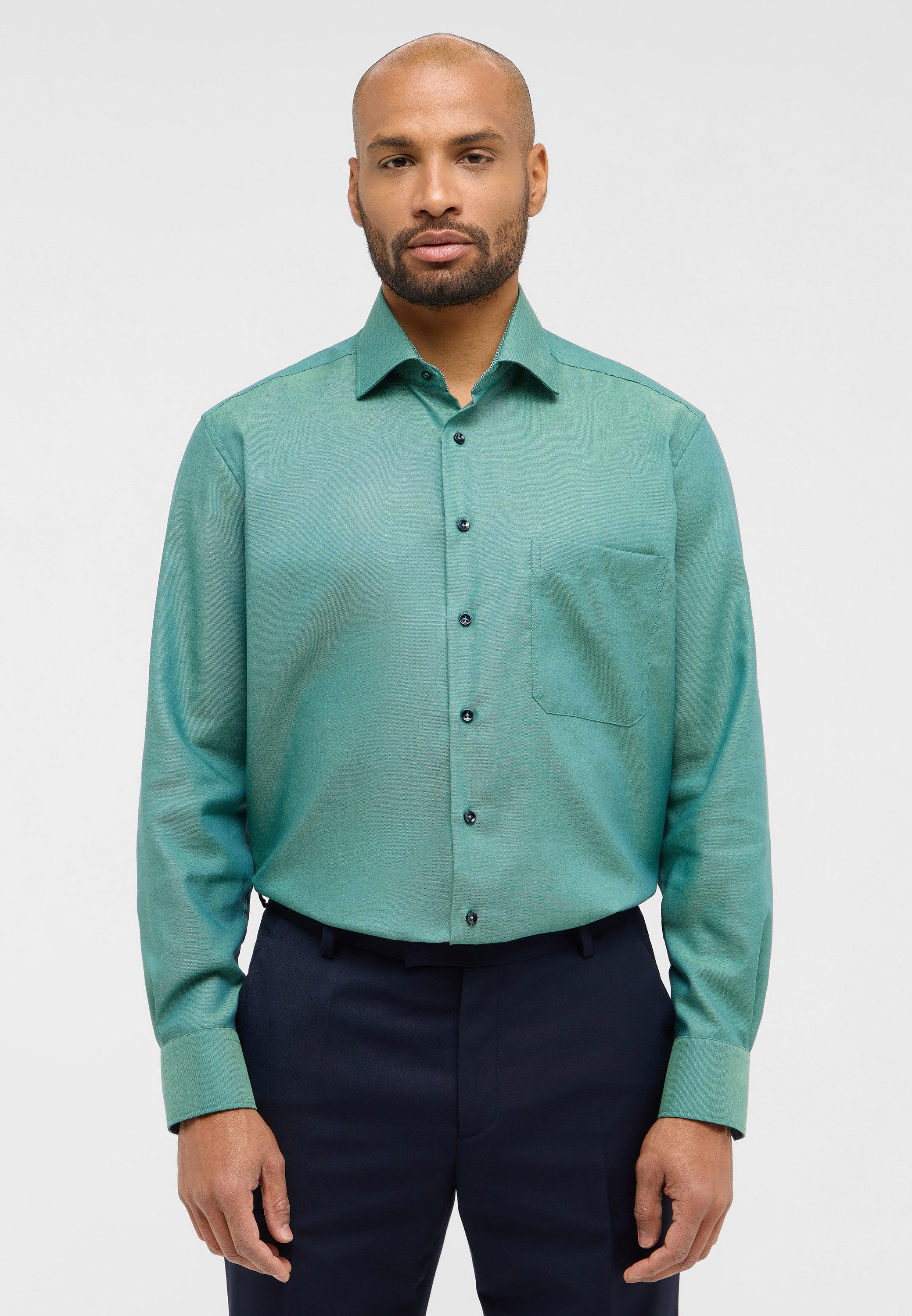 Eterna Langarmhemd "COMFORT FIT", NON IRON (bügelfrei) günstig online kaufen
