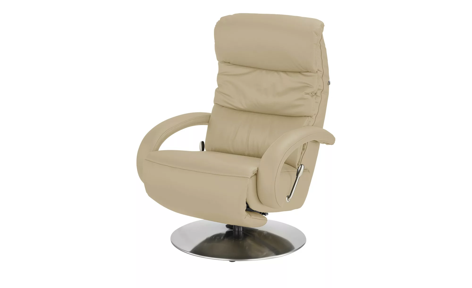 Hukla Leder-Relaxsessel  Florian ¦ beige ¦ Maße (cm): B: 73 H: 102 T: 91 Po günstig online kaufen