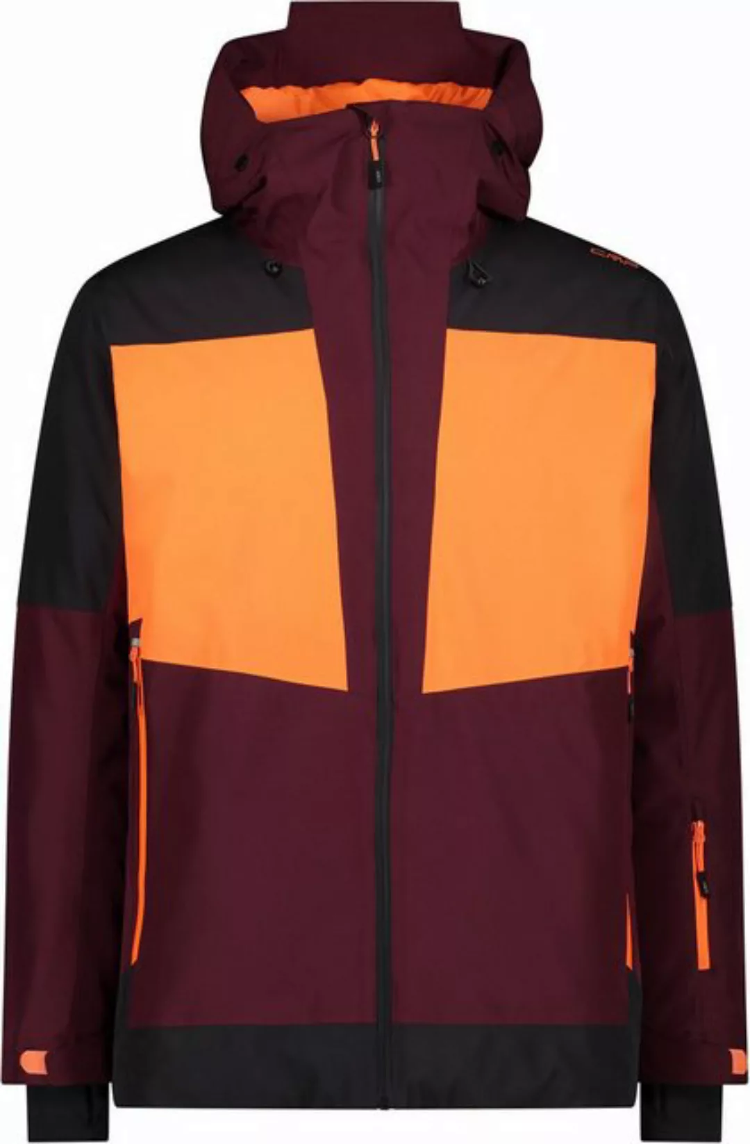 CMP Funktionsjacke MAN JACKET FIX HOOD BURGUNDY günstig online kaufen