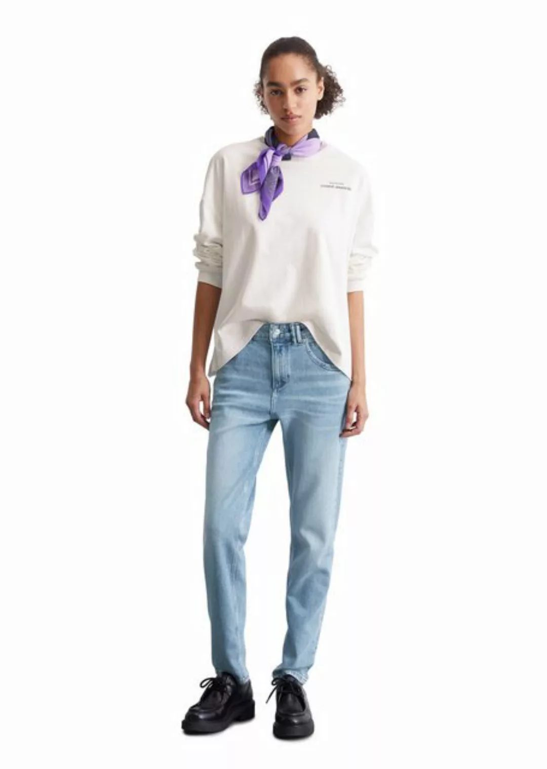 Marc O'Polo DENIM Boyfriend-Jeans aus Organic Cotton-Lyocell-Mix günstig online kaufen