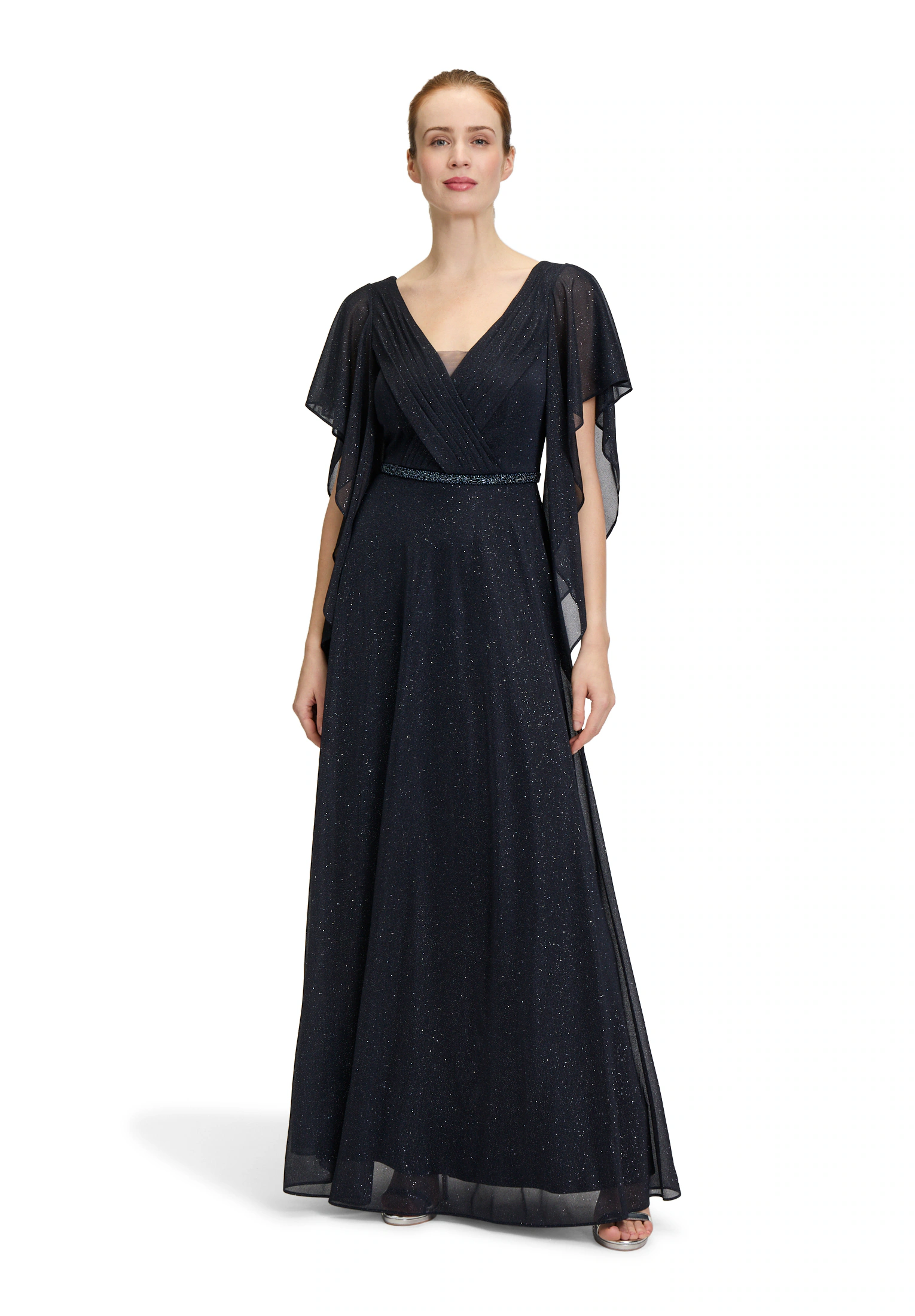 Vera Mont Abendkleid "Vera Mont Abendkleid im Glitzer-Look", Falten günstig online kaufen