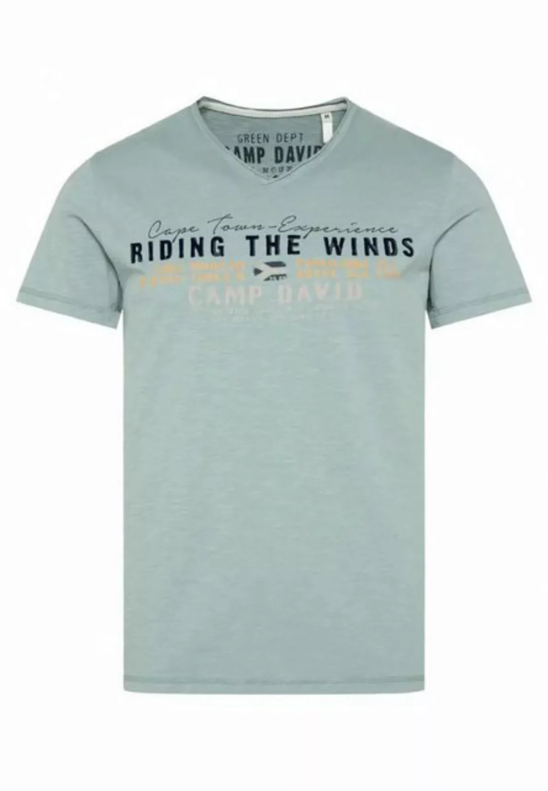 CAMP DAVID T-Shirt T-Shirt PARAGLIDING CAPE TOWN Kurzarmshirt (1-tlg) günstig online kaufen