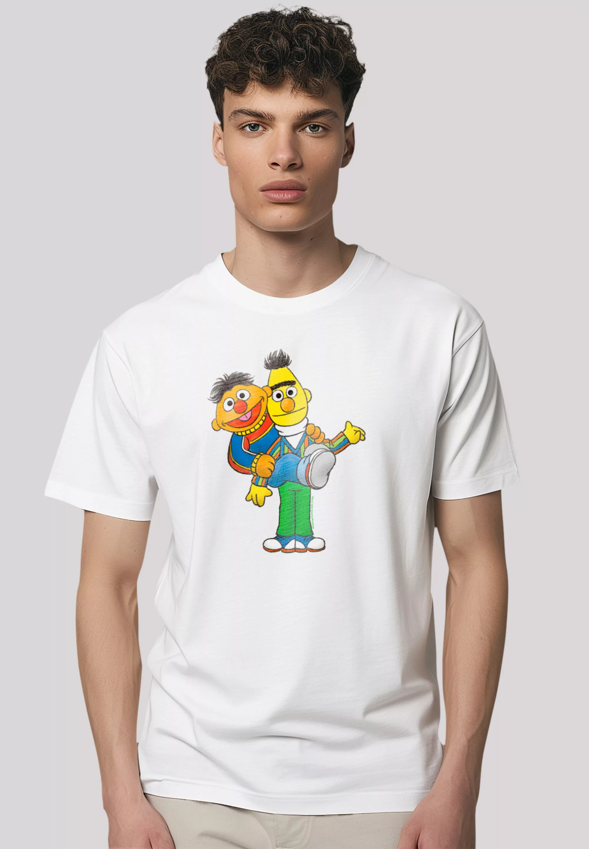 F4NT4STIC T-Shirt "Sesamstraße Ernie & Bert", Premium Qualität günstig online kaufen