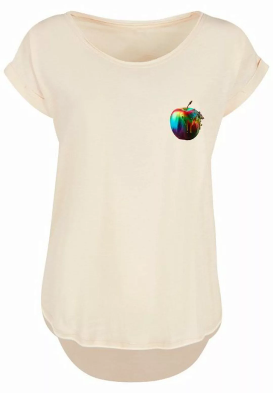 F4NT4STIC T-Shirt "Colorfood Collection - Rainbow Apple", Print günstig online kaufen