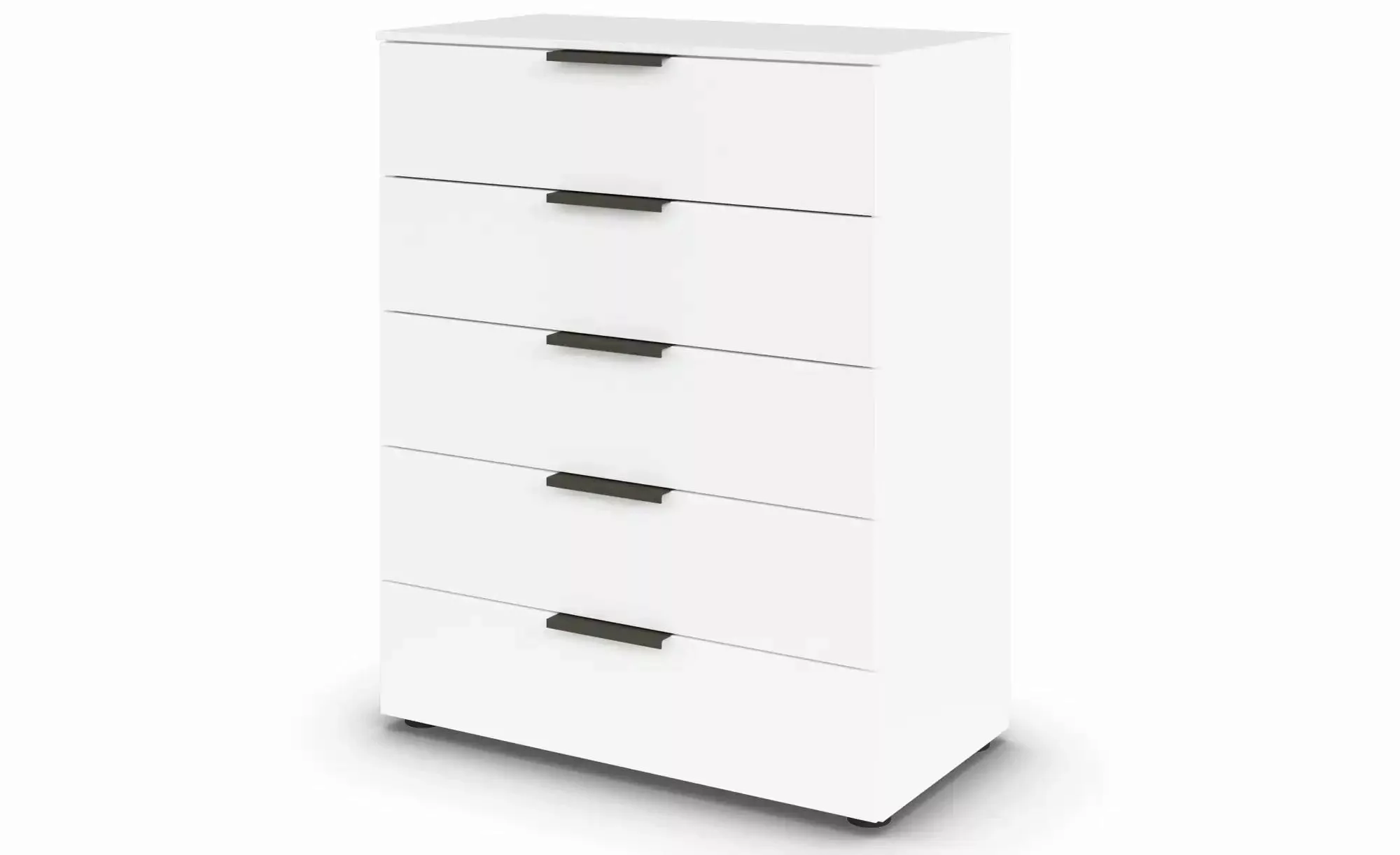 Kommode   ¦ weiß ¦ Maße (cm): B: 80 H: 100 Kommoden & Sideboards > Kommoden günstig online kaufen