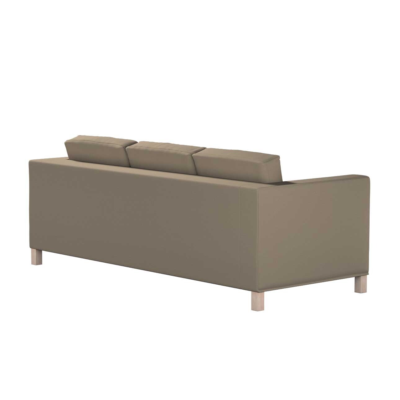 Bezug für Karlanda 3-Sitzer Sofa nicht ausklappbar, kurz, mokka, Bezug für günstig online kaufen