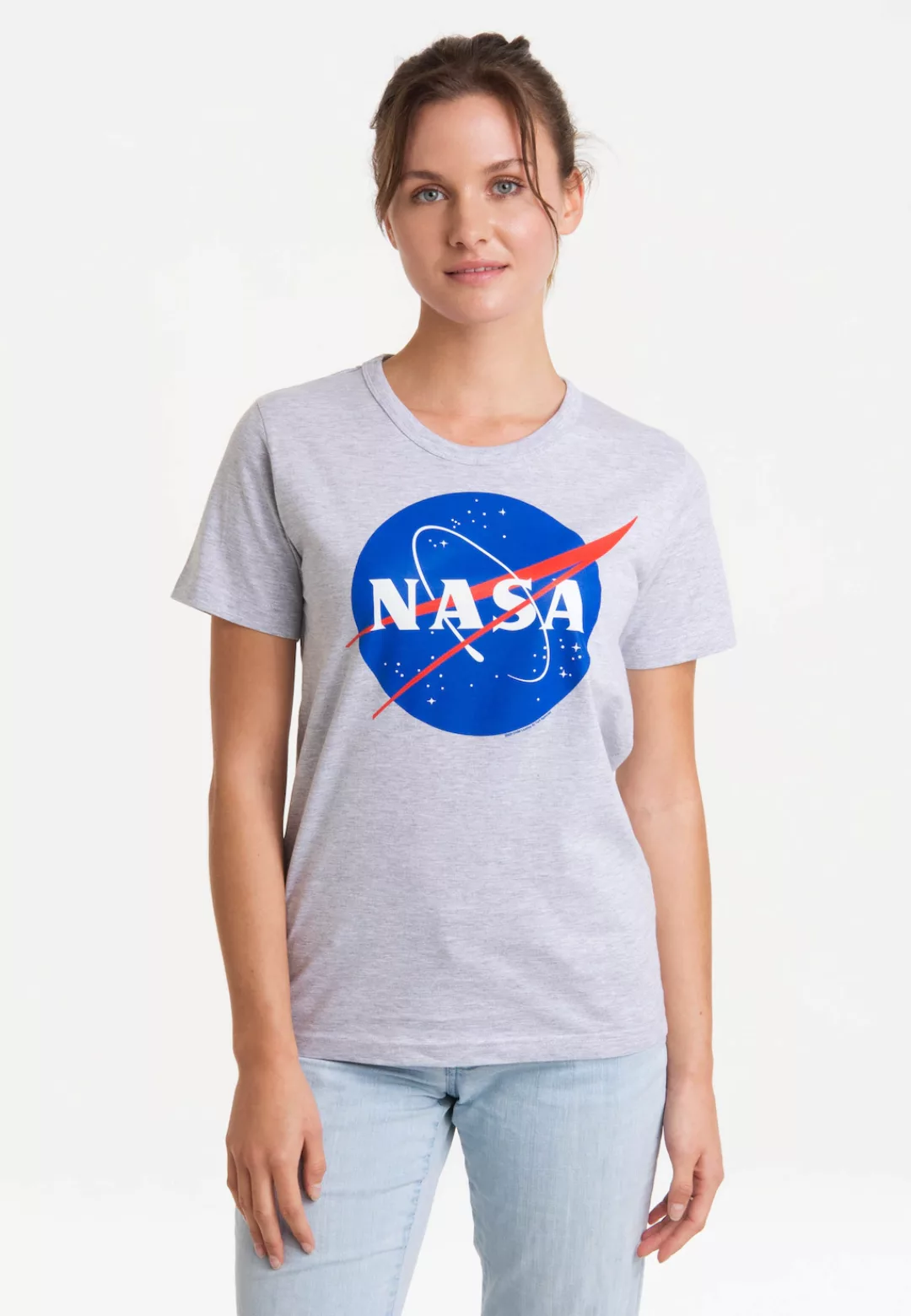 LOGOSHIRT T-Shirt "Nasa", mit lizenziertem Print günstig online kaufen