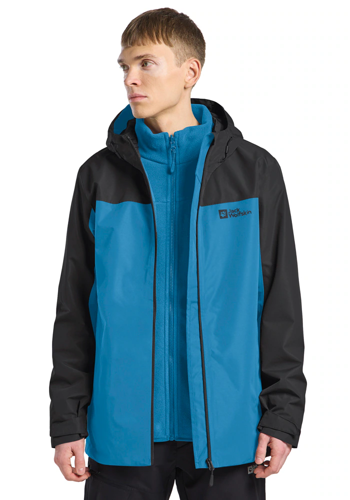 Jack Wolfskin 3-in-1-Funktionsjacke "TAUBENBERG 3IN1 JKT M", mit Kapuze günstig online kaufen